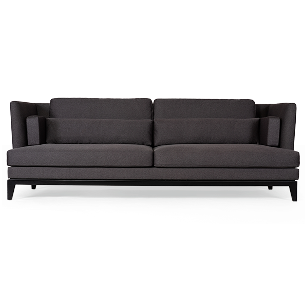 Диван трехместный Trace grey Серый Диван трехместный Trace grey Серый в Рязани | Loft Concept