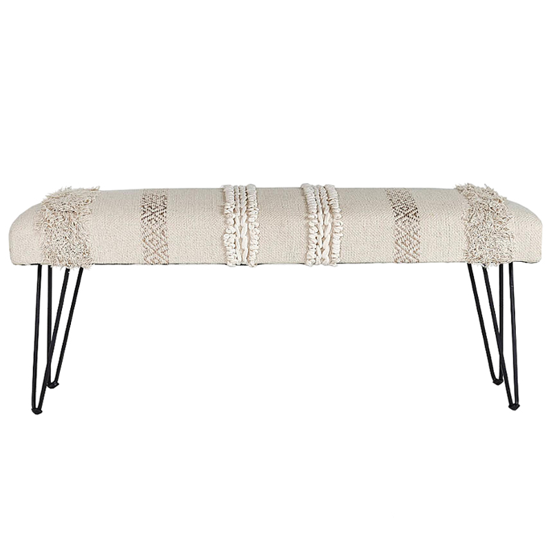 Оттоманка Ivory Kilim Ornament ivory ( слоновая кость ) Оттоманка Ivory Kilim Ornament ivory ( слоновая кость ) в Рязани | Loft Concept