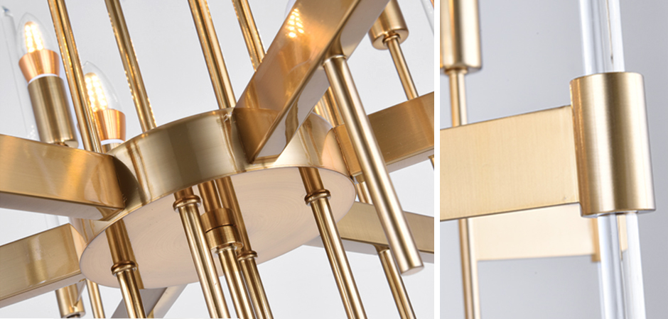 Bari Light Chandelier Aged Brass Bari Light Chandelier Aged Brass - Loft-Concept в Рязани