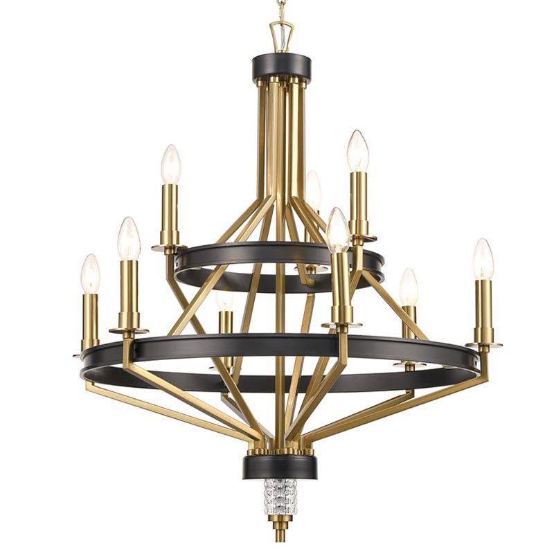 Люстра Fainela Chandelier 71 Латунь Черный в Рязани | Loft Concept 
