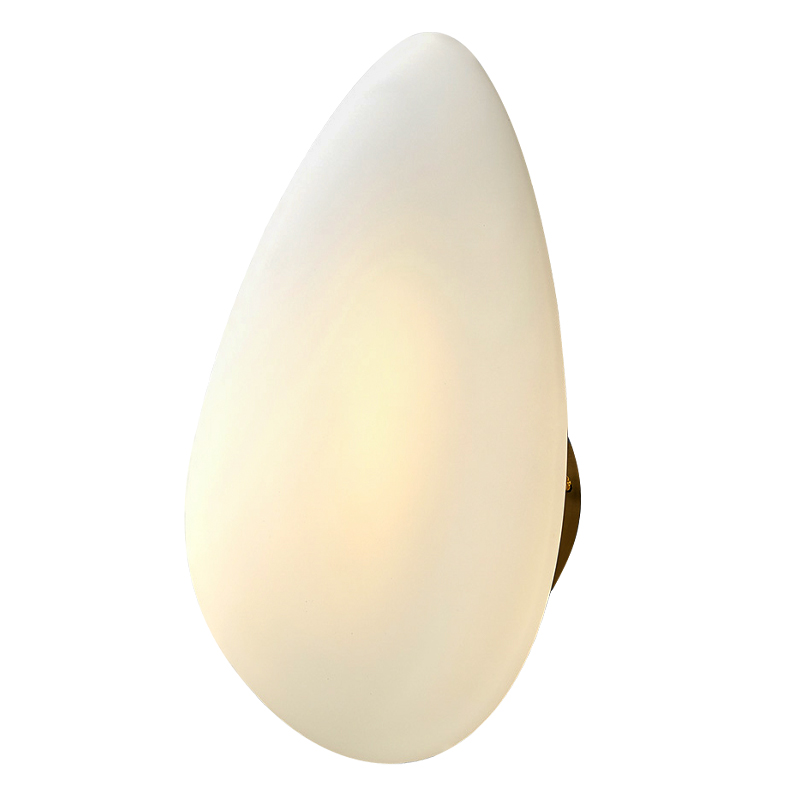 Бра Pebble Wall Lamp Белый Бра Pebble Wall Lamp Белый в Рязани | Loft Concept