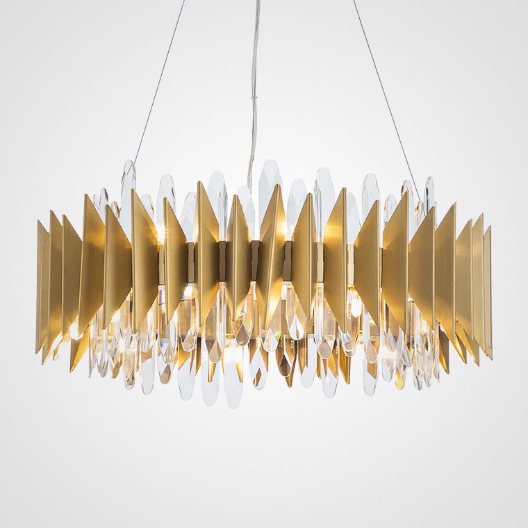 Подвесной светильник KEBO KING CHANDELIER Ring Латунь Подвесной светильник KEBO KING CHANDELIER Ring Латунь в Рязани | Loft Concept