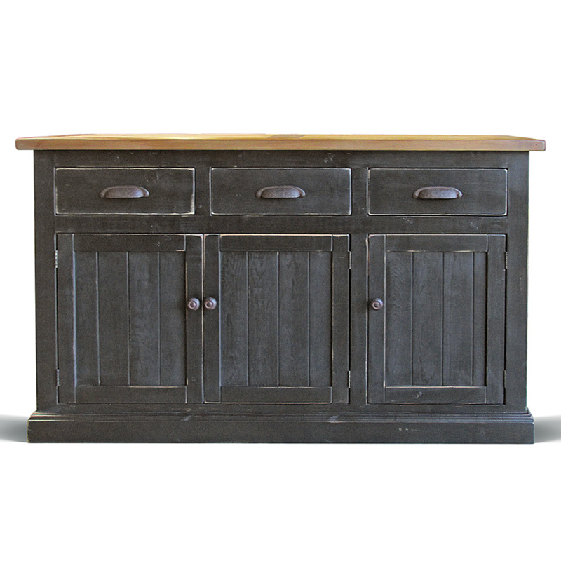 Комод в стиле прованс Brigida Provence HARMONIE Weathered Charcoal Черный Черный Комод в стиле прованс Brigida Provence HARMONIE Weathered Charcoal Черный Черный в Рязани | Loft Concept