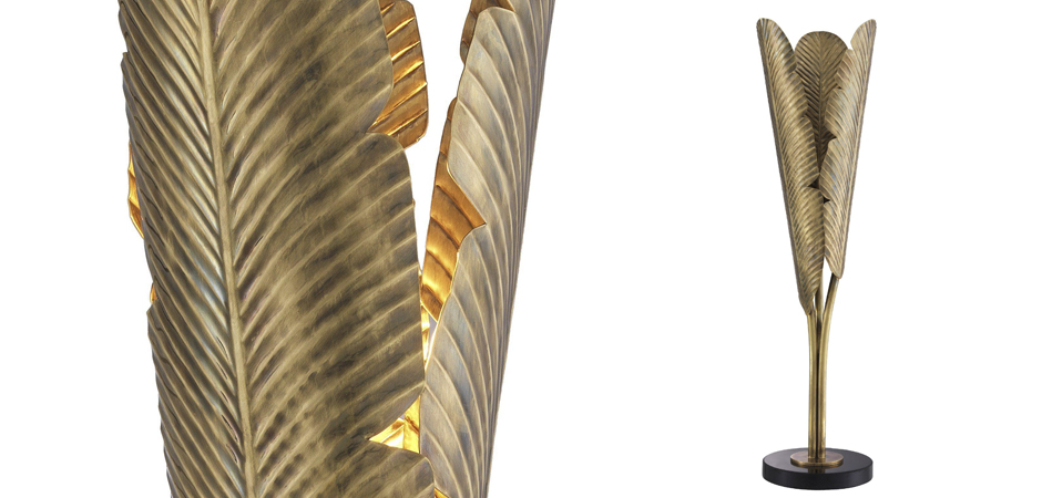 Настольная лампа Eichholtz Table Lamp Plantain Настольная лампа Eichholtz Table Lamp Plantain - Loft-Concept в Рязани