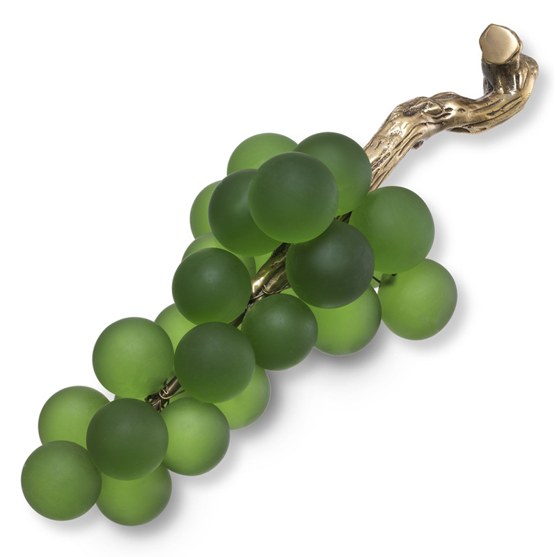 Аксессуар Eichholtz Object french grapes Green Зеленый Винтажная латунь Аксессуар Eichholtz Object french grapes Green Зеленый Винтажная латунь в Рязани | Loft Concept