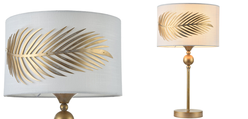 Настольная лампа Golden Feather Table lamp Настольная лампа Golden Feather Table lamp - Loft-Concept в Рязани