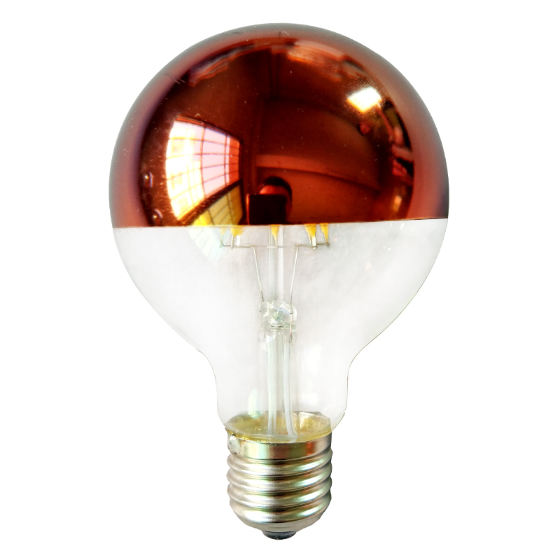 Лампочка LED E27 11W red mirror Прозрачный Красный Лампочка LED E27 11W red mirror Прозрачный Красный в Рязани | Loft Concept