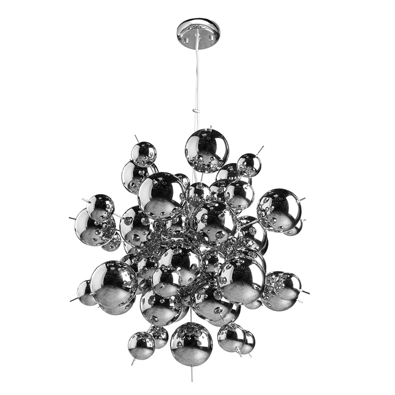Люстра Bubbles of Mercury Chandelier Темный хром Люстра Bubbles of Mercury Chandelier Темный хром в Рязани | Loft Concept