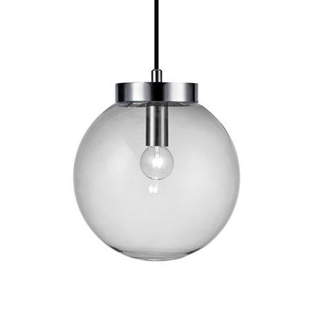 Подвесной светильник Lap Pendant Transparent Хром Прозрачное Стекло Подвесной светильник Lap Pendant Transparent Хром Прозрачное Стекло в Рязани | Loft Concept
