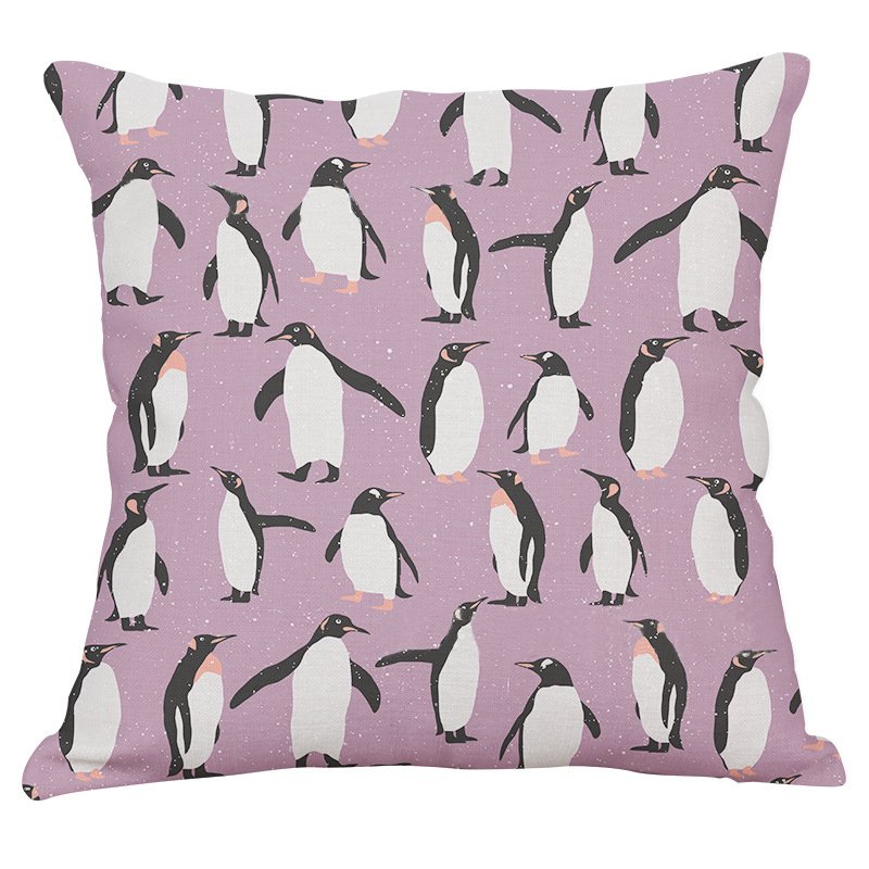 Декоративная подушка Penguins Декоративная подушка Penguins в Рязани | Loft Concept
