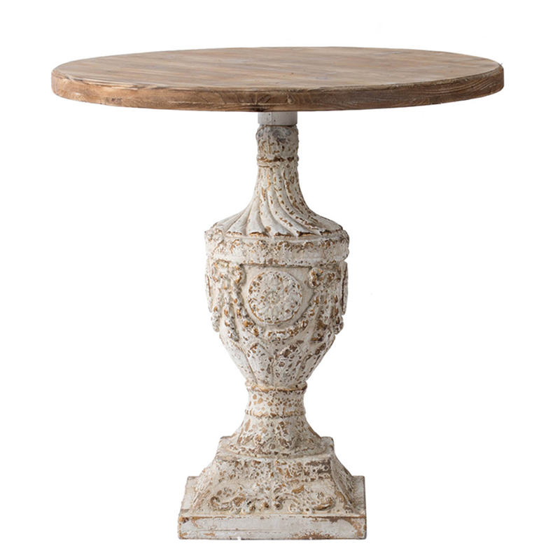 Обеденный стол Floret Dinner Table Белый Кремовый Обеденный стол Floret Dinner Table Белый Кремовый в Рязани | Loft Concept