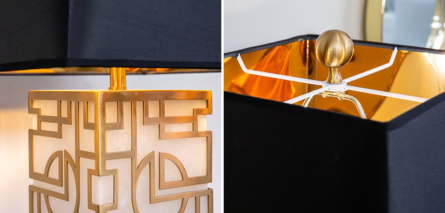 Настольная лампа с абажуром Aniqa Table Lamp - фото