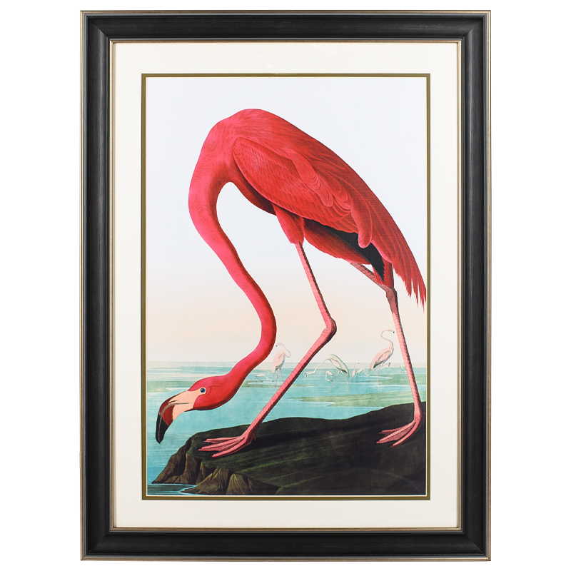 Постер Red Flamingo Мульти Постер Red Flamingo Мульти в Рязани | Loft Concept