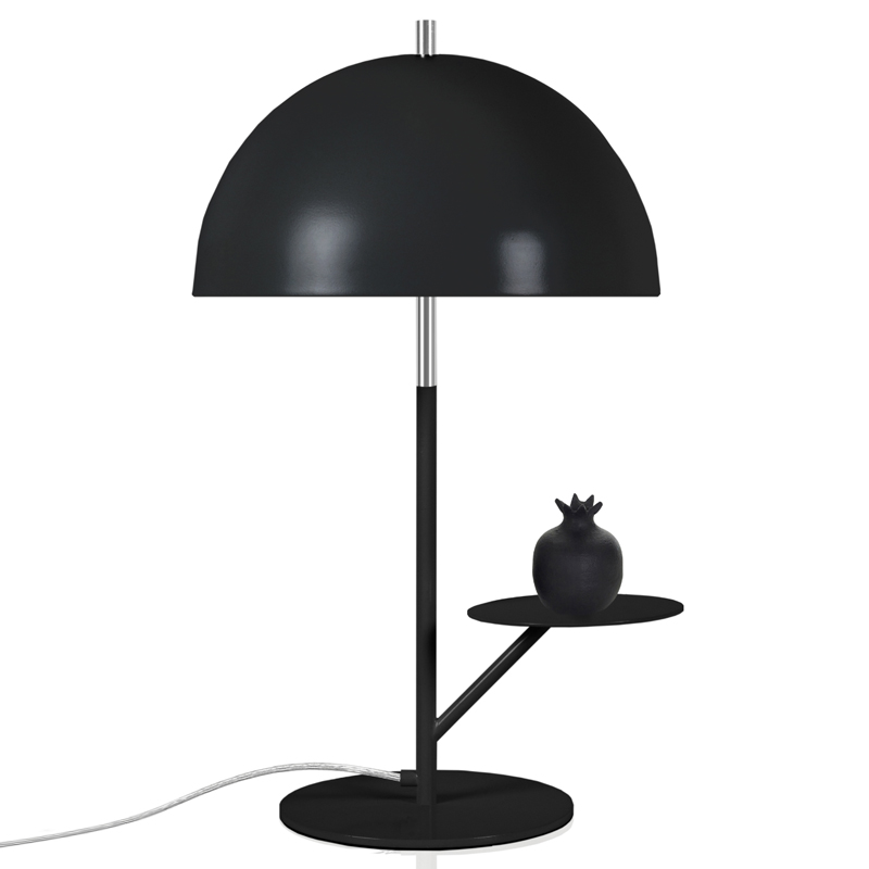 Настольная лампа Table lamp Butler BLACK Латунь Черный Настольная лампа Table lamp Butler BLACK Латунь Черный в Рязани | Loft Concept