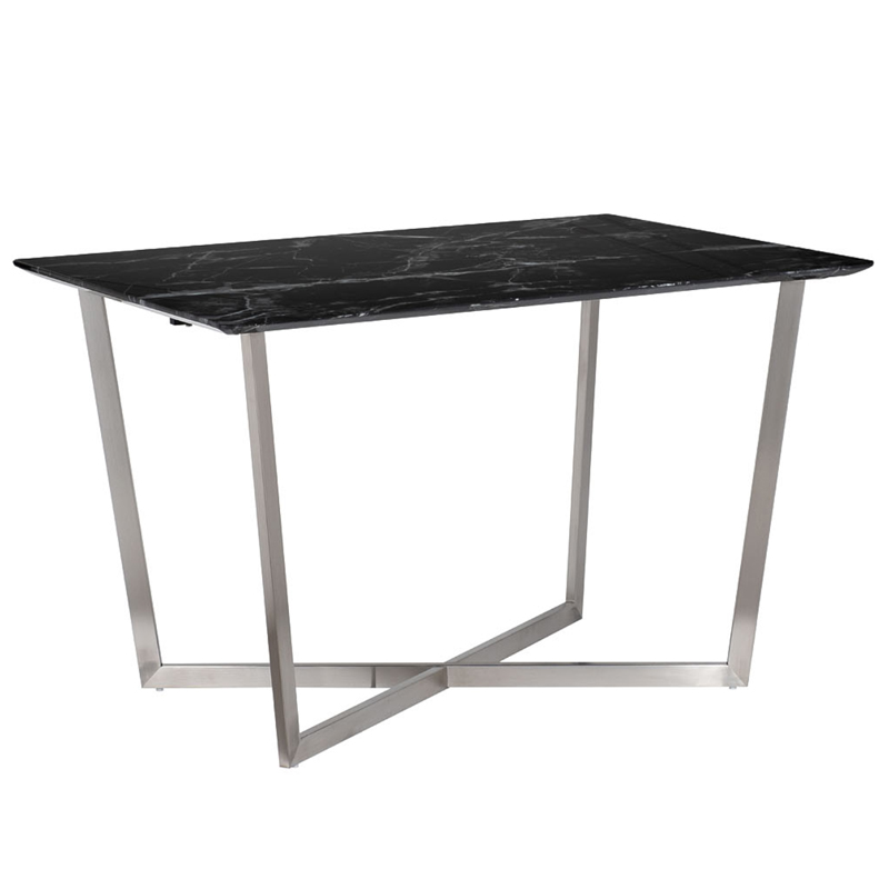 Обеденный стол Dining table Jacques black Черный Золотой Обеденный стол Dining table Jacques black Черный Золотой в Рязани | Loft Concept