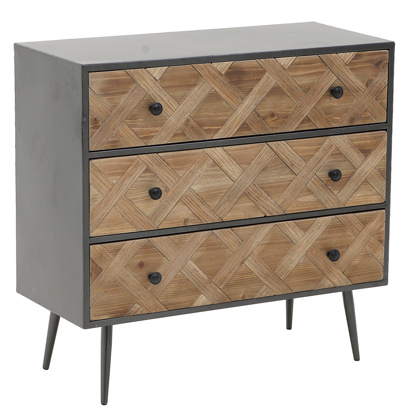 Комод Fidelia Chest of Drawers Древесина Черный Комод Fidelia Chest of Drawers Древесина Черный в Рязани | Loft Concept