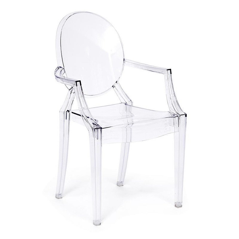 Стул Transparent Chair прозрачный Прозрачный Стул Transparent Chair прозрачный Прозрачный в Рязани | Loft Concept