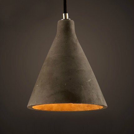 Подвесной светильник Art Concrete Pendant №4 Серый в Рязани | Loft Concept 