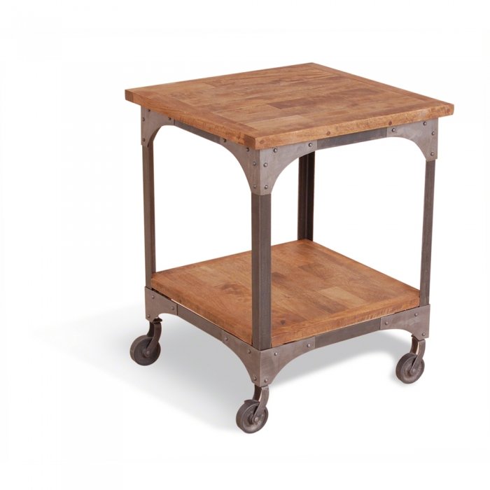 Журнальный стол Industrial Metal Rust Lamp Table Журнальный стол Industrial Metal Rust Lamp Table в Рязани | Loft Concept