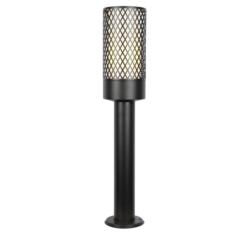 Уличный светильник Holger Street Lamp B Черный Белое матовое стекло Уличный светильник Holger Street Lamp B Черный Белое матовое стекло в Рязани | Loft Concept