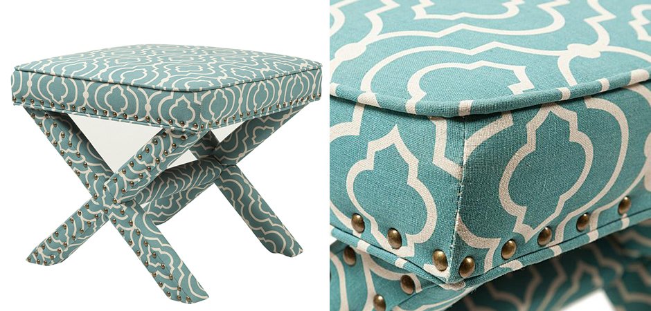 Пуф Turquoise Ornament Пуф Turquoise Ornament - Loft-Concept в Рязани