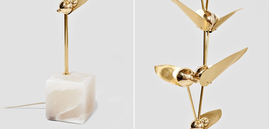 Торшер LAVRA Floor Lamp Gold Торшер LAVRA Floor Lamp Gold - Loft-Concept в Рязани