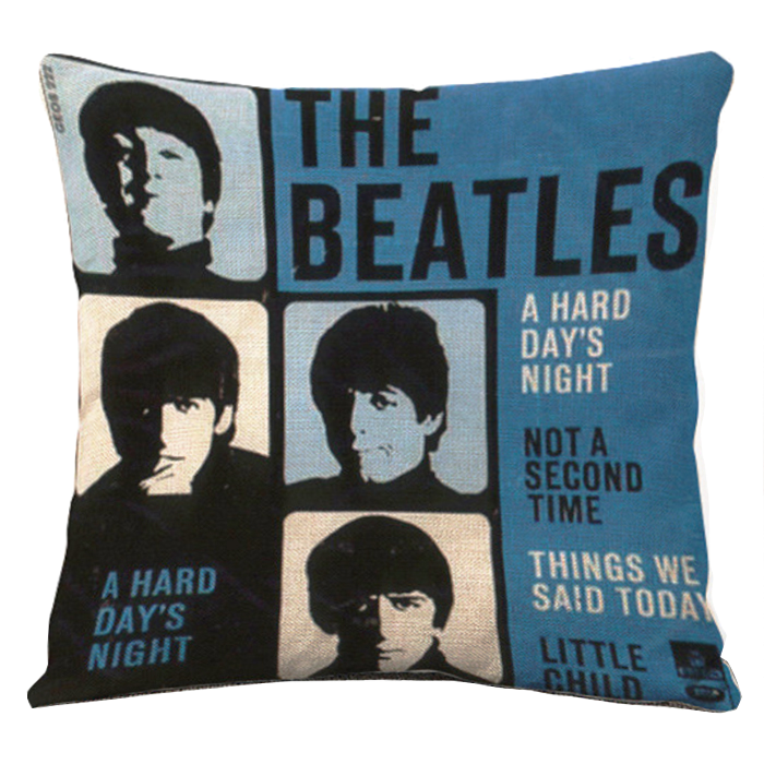 Декоративная подушка Beatles 5  в Рязани | Loft Concept 