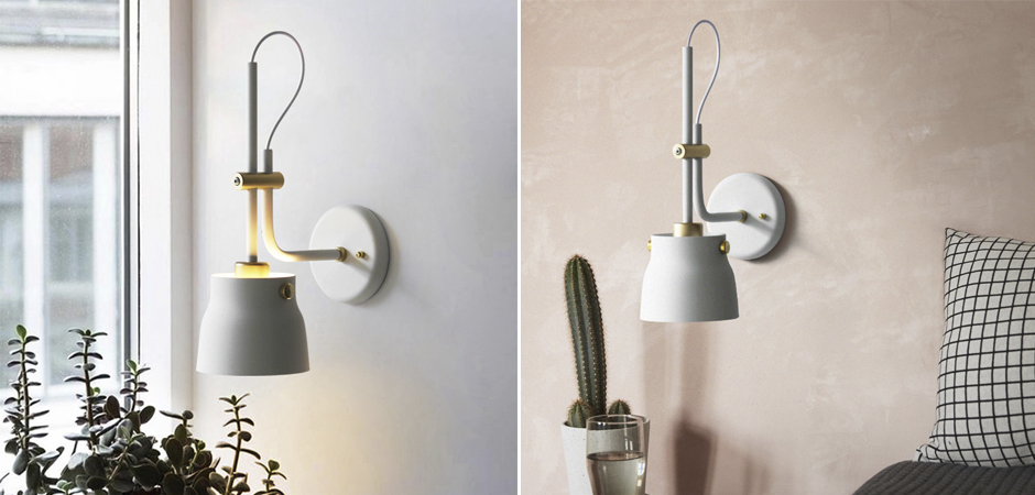 Бра RAM PLASENCIA Wall Lamp white Бра RAM PLASENCIA Wall Lamp white - Loft-Concept в Рязани