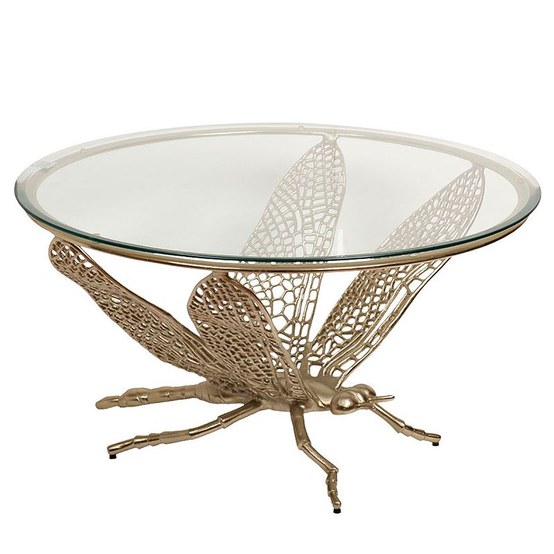 Приставной стол Dragonfly Table Золотой Приставной стол Dragonfly Table Золотой в Рязани | Loft Concept