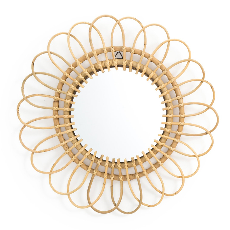 Зеркало Mirror Rattan Flower I Зеркало Mirror Rattan Flower I в Рязани | Loft Concept