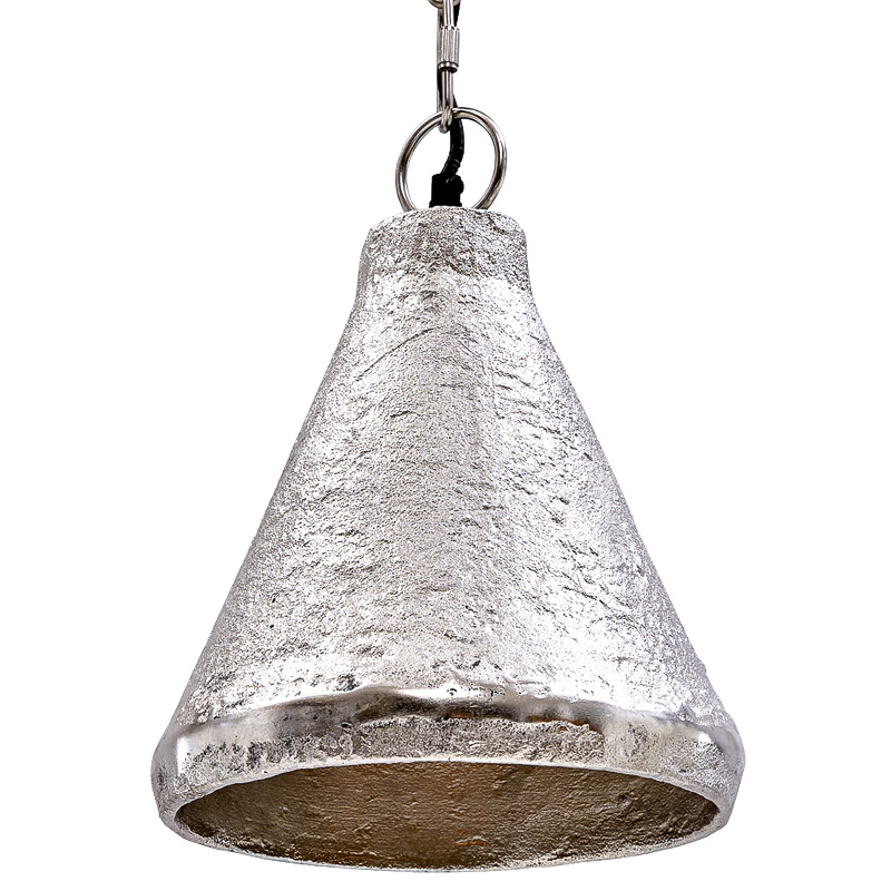 Подвесной светильник Rough Silver Pendant Серебряный Подвесной светильник Rough Silver Pendant Серебряный в Рязани | Loft Concept