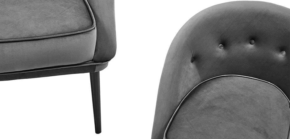 Кресло Gwyn Chair Gray Кресло Gwyn Chair Gray - Loft-Concept в Рязани