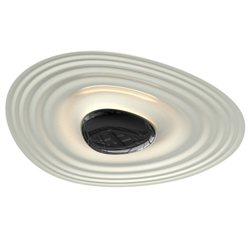 Потолочный светильник Aceline Light 1 плафон Белый Черный Потолочный светильник Aceline Light 1 плафон Белый Черный в Рязани | Loft Concept