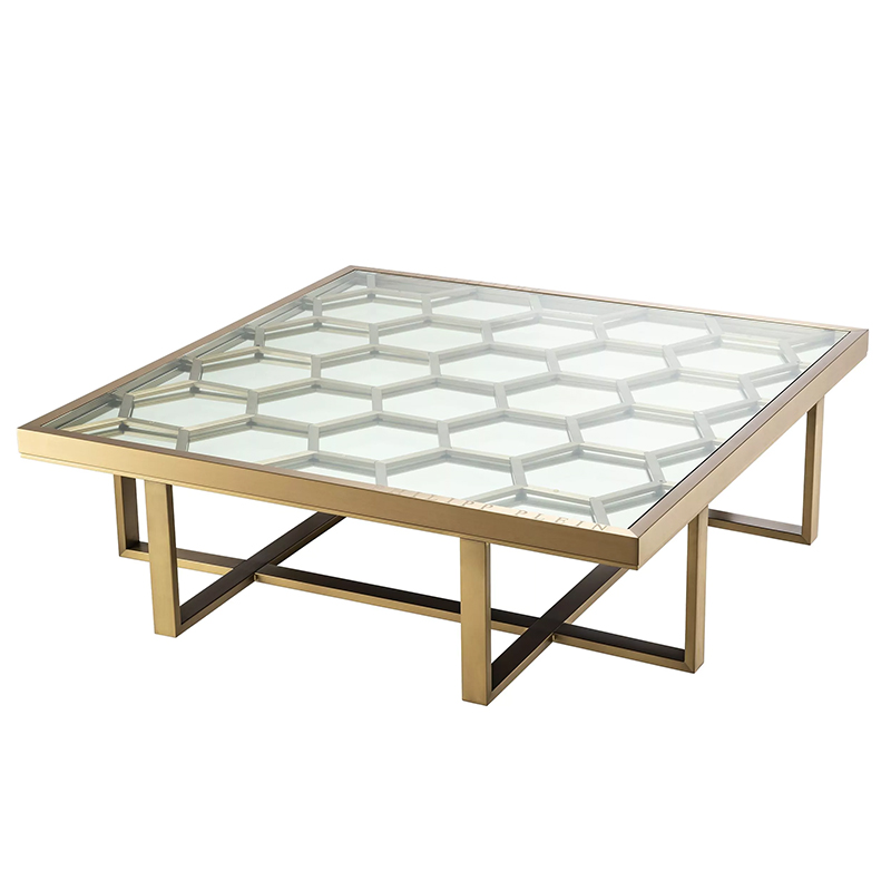 Кофейный стол Philipp Plein Coffee Table Skeleton Золотой Прозрачное Стекло Кофейный стол Philipp Plein Coffee Table Skeleton Золотой Прозрачное Стекло в Рязани | Loft Concept