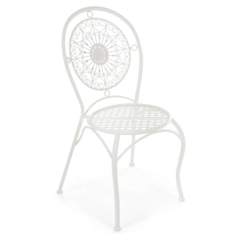 Стул Forged Patterns Anita White Белый Стул Forged Patterns Anita White Белый в Рязани | Loft Concept