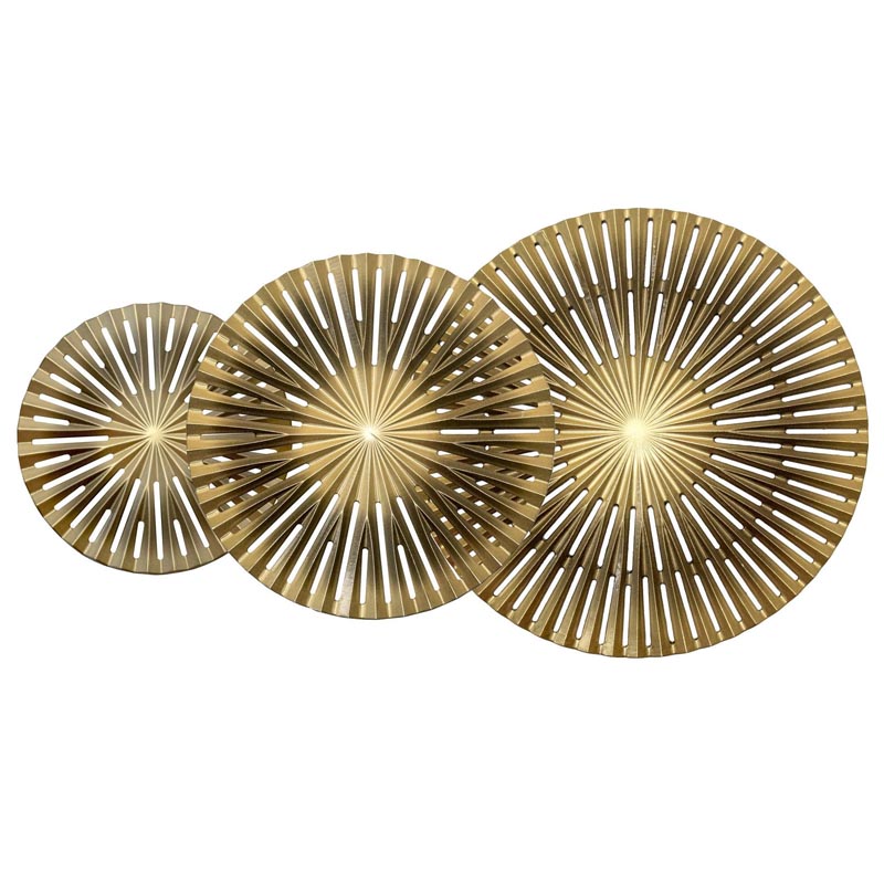 Арт-объект Apollo Brown and Gold Wall Plaque Disc gap 3 Золотой Коричневый Арт-объект Apollo Brown and Gold Wall Plaque Disc gap 3 Золотой Коричневый в Рязани | Loft Concept