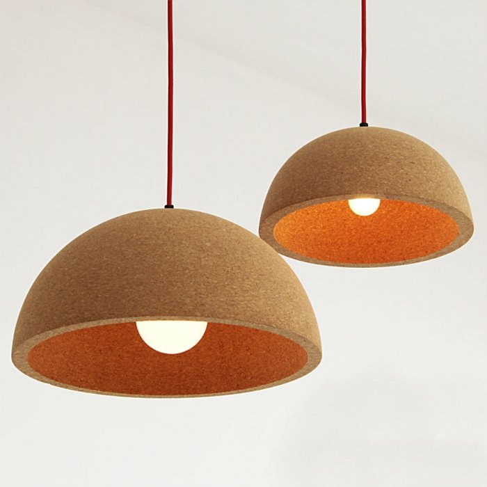 Подвесной светильник Cork Semisphere Пробка Подвесной светильник Cork Semisphere Пробка в Рязани | Loft Concept