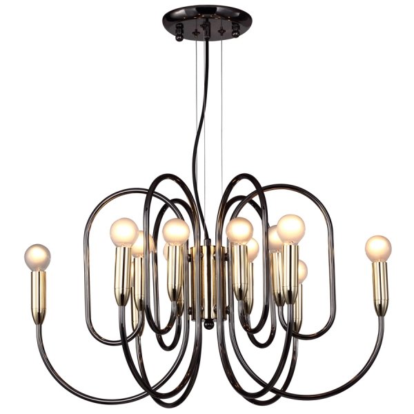 Люстра Inspiration Pendant 12 Черный Люстра Inspiration Pendant 12 Черный в Рязани | Loft Concept
