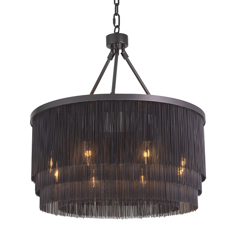 Люстра Eichholtz Chandelier Tissot S Темная бронза Люстра Eichholtz Chandelier Tissot S Темная бронза в Рязани | Loft Concept