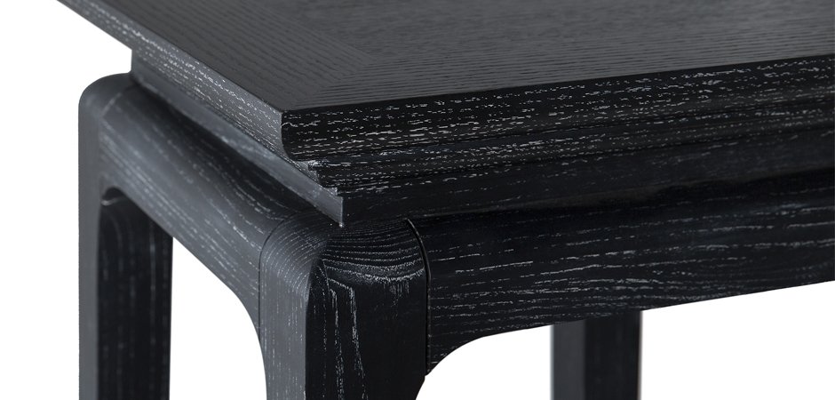Консольный столик Black Curved Tall Консольный столик Black Curved Tall - Loft-Concept в Рязани