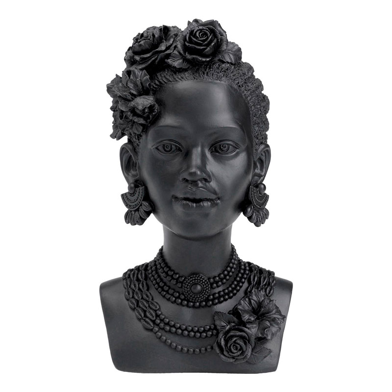 Статуэтка Victoria African Woman Черный Статуэтка Victoria African Woman Черный в Рязани | Loft Concept