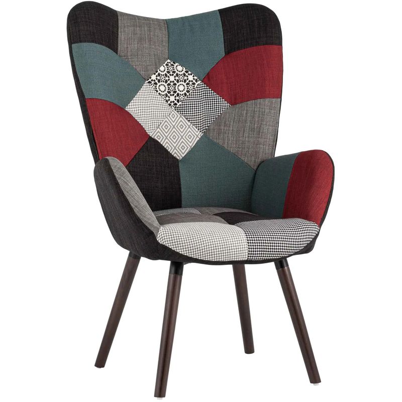 Полукресло Печворк Grandee Chair Мульти Полукресло Печворк Grandee Chair Мульти в Рязани | Loft Concept