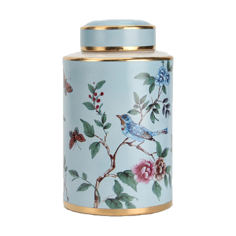 Ваза Garden Blue Vase small Мульти Ваза Garden Blue Vase small Мульти в Рязани | Loft Concept