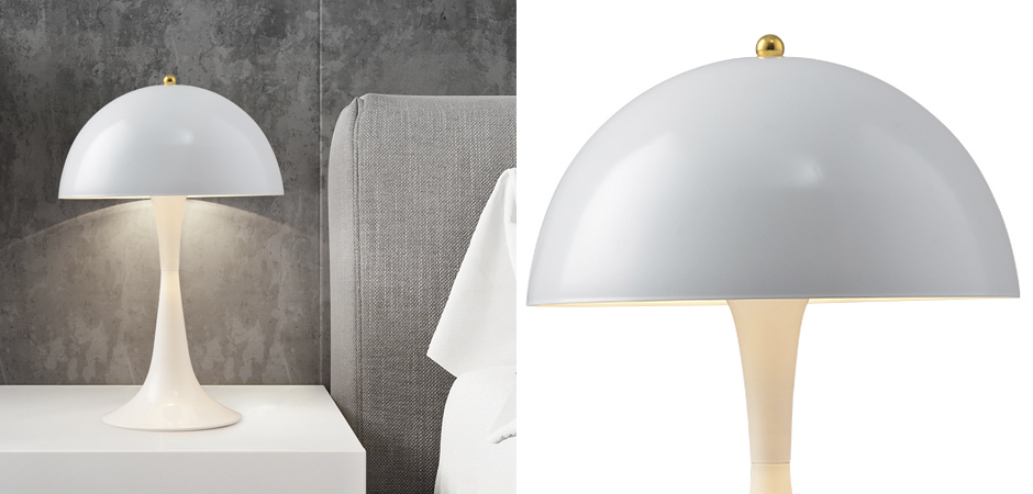 Настольная лампа Walter Table Lamp white Настольная лампа Walter Table Lamp white - Loft-Concept в Рязани