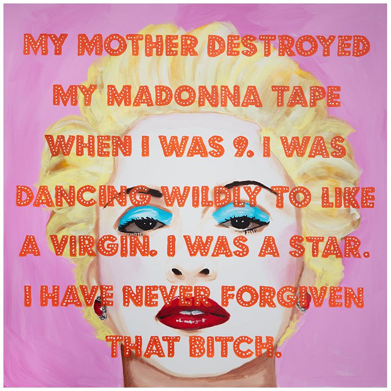 Картина Madonna Tape Мульти Картина Madonna Tape Мульти в Рязани | Loft Concept