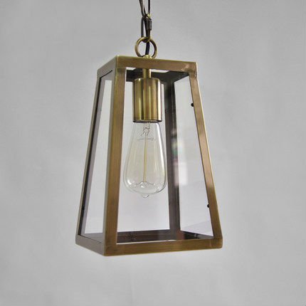 Подвесной светильник Loft Industrial Ortogonal pendant Brass Подвесной светильник Loft Industrial Ortogonal pendant Brass в Рязани | Loft Concept