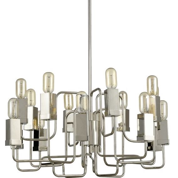 Люстра Geek Chandelier Нержавеющая сталь Люстра Geek Chandelier Нержавеющая сталь в Рязани | Loft Concept