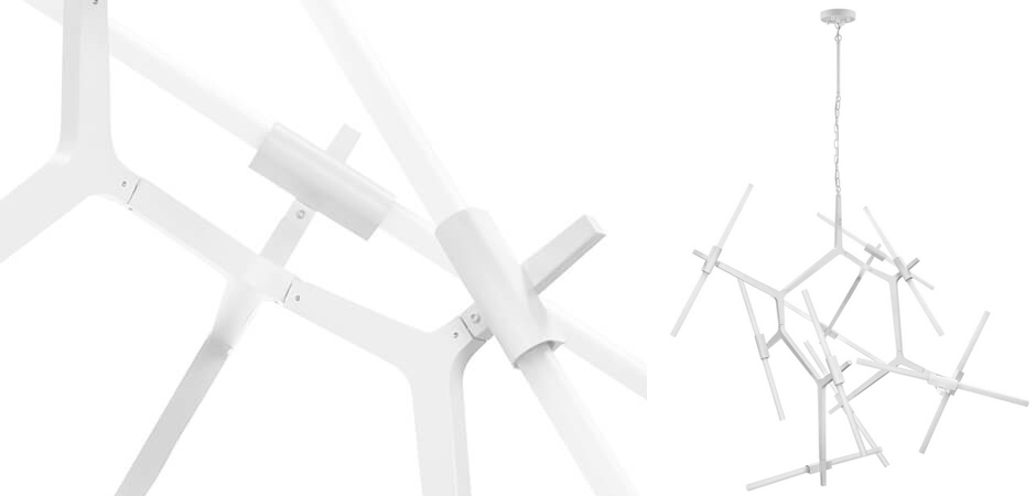 Люстра Агнес Chandelier White 20 Люстра Агнес Chandelier White 20 - Loft-Concept в Рязани