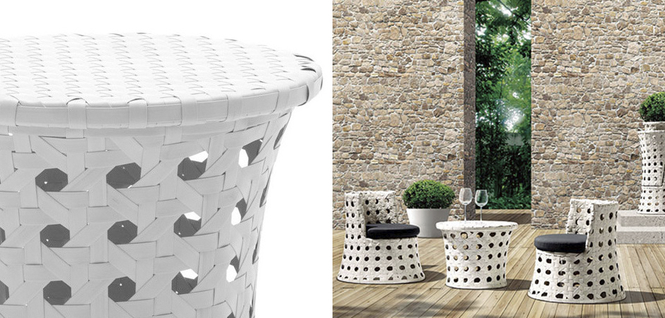 Кофейный стол White Braid Coffee Table Кофейный стол White Braid Coffee Table - Loft-Concept в Рязани