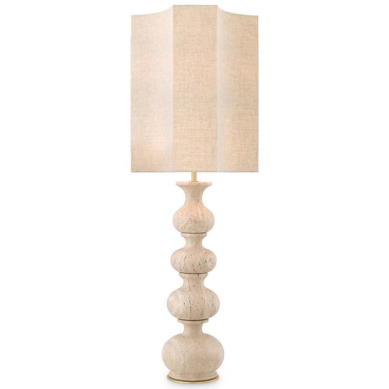 Настольная лампа Eichholtz Table Lamp Mabel Бежевый Настольная лампа Eichholtz Table Lamp Mabel Бежевый в Рязани | Loft Concept